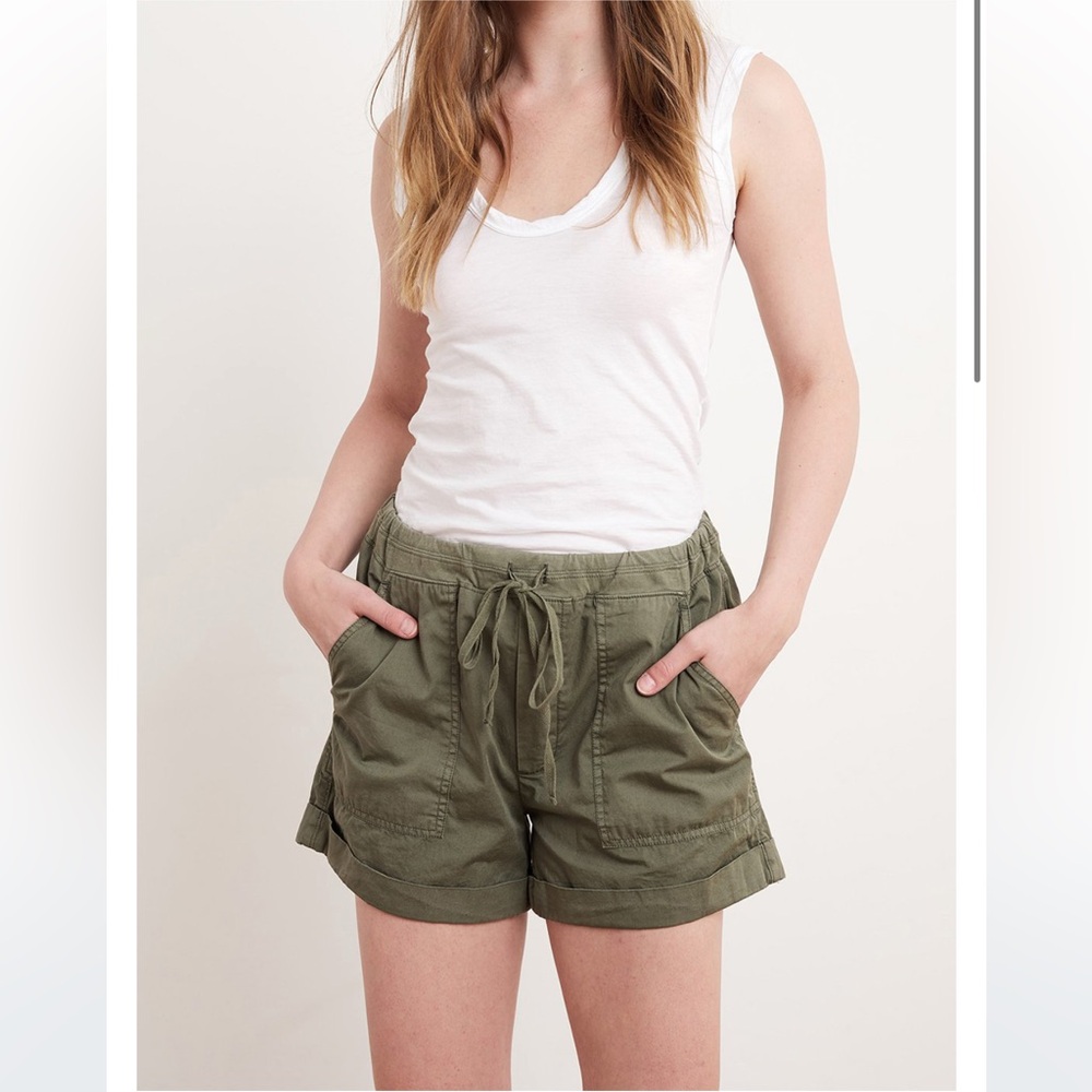 *NWT* Velvet by Graham & Spencer Tenley Twill Drawstring Shorts